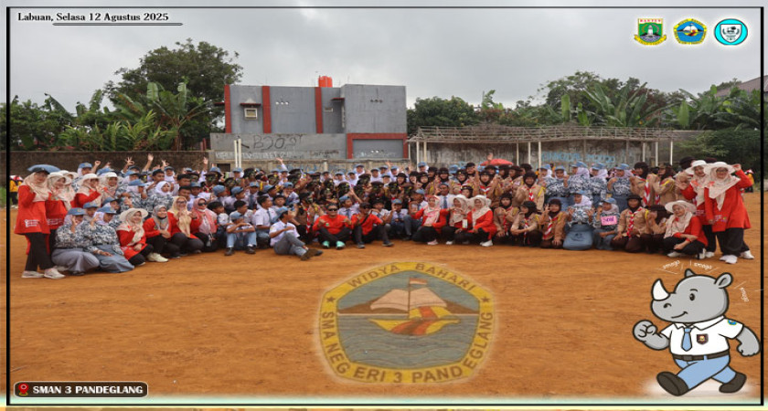 Tim SMAN 3 Pandeglang Gaspol di LBB Kecamatan — “Panas Nggak Jadi Halangan”