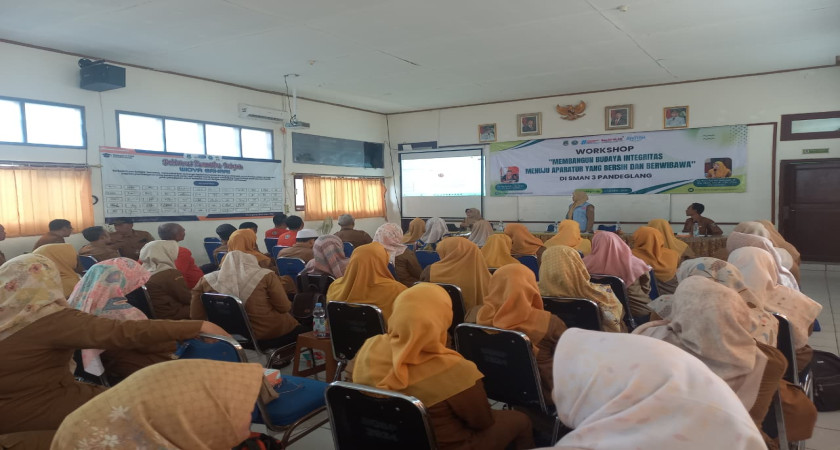 MEMBANGUN BUDAYA INTEGRITAS MENUJU APARATUR SEKOLAH YANG BERSIH DAN BERWIBAWA