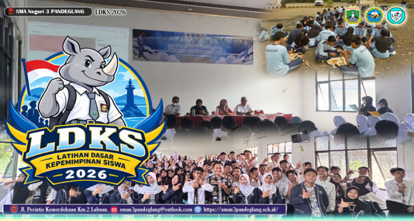 Asah Jiwa Leadership, OSIS/MPK SMAN 3 Pandeglang Menempa Karakter Lewat LDKS