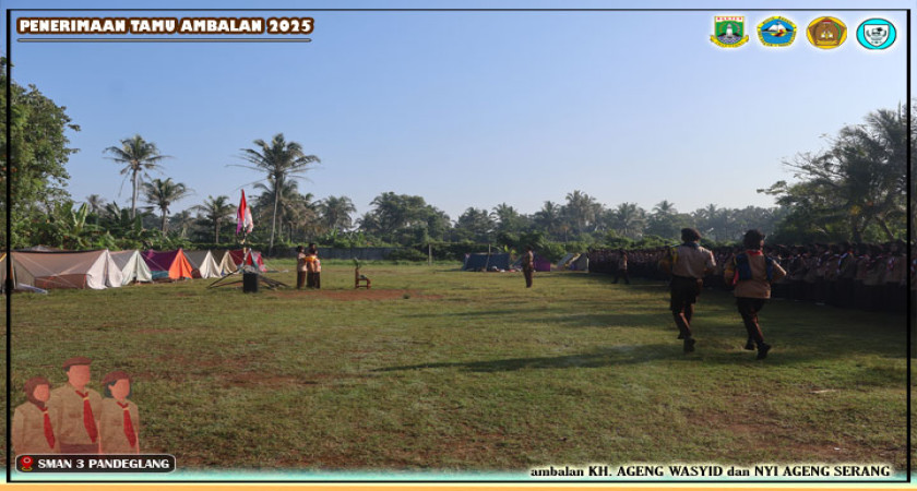 422 Siswa kelas X ikuti Kegiatan Penerimaan Tamu Ambalan (PTA) di SMAN 3 PANDEGLANG