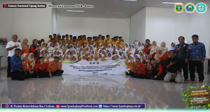 Hari Terakhir Kegiatan Observasi ke Taman Nasional Ujung Kulon