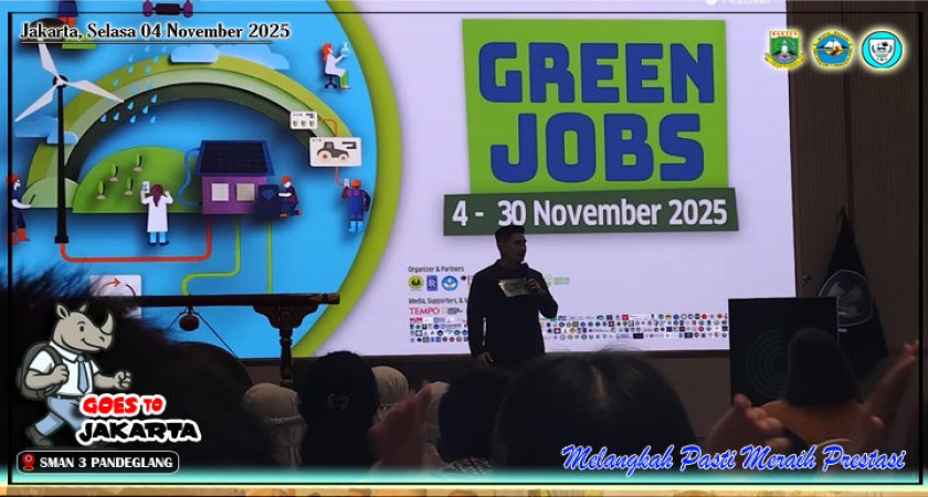 SMAGALANG Goes to Science Film Festival in Jakarta - “Belajar Green Jobs dari Dekat”