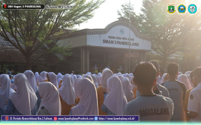 Bergerak Bersama, Tumbuh Bersama: Selasa Sehat Meriahkan Hari Kedua MPLS SMAN 3 Pandeglang