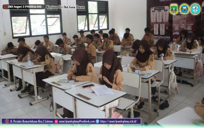 Satu Langkah Menuju TKA 2026, Siswa Kelas XII SMAN 3 Pandeglang Ikuti Try Out Gunadarma