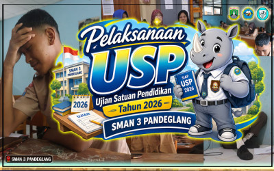 USP 2026 Berbasis Digital di SMAN 3 Pandeglang : Ujian Akhir dari Awal Perjalanan Baru